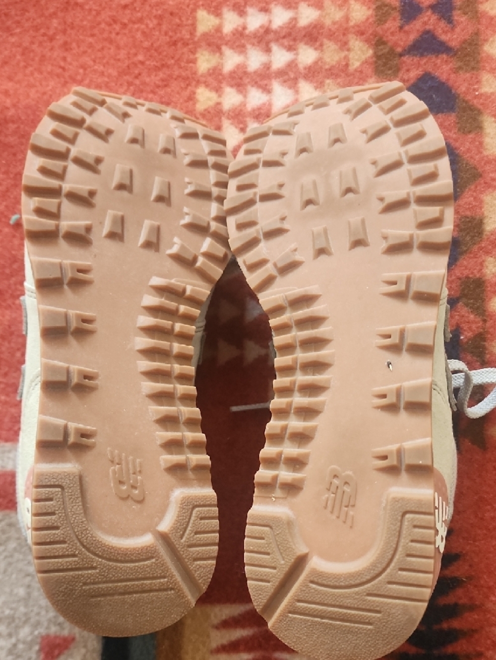 New Balance 574 Womens Gray and Brown Sneakers - Size 8 - Picture 3 of 6